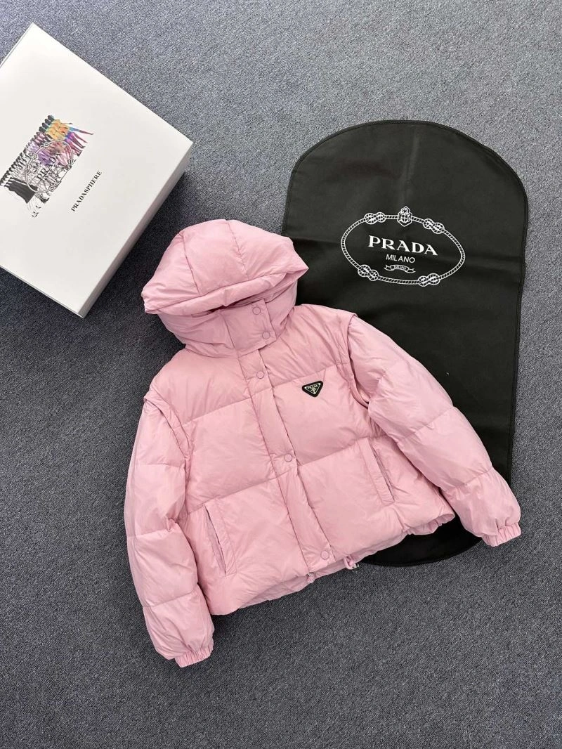 ZipUp Prada Down Jackets 172134
