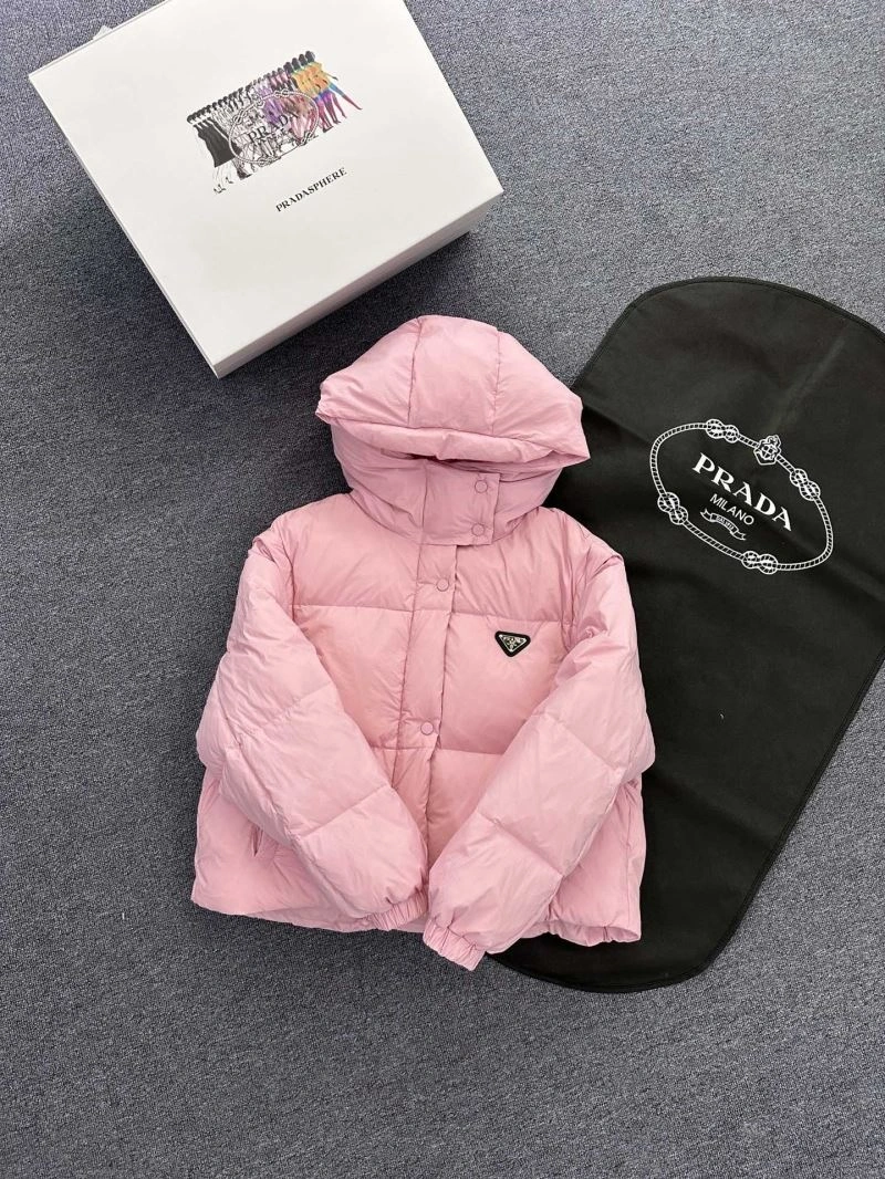 ZipUp Prada Down Jackets 172134