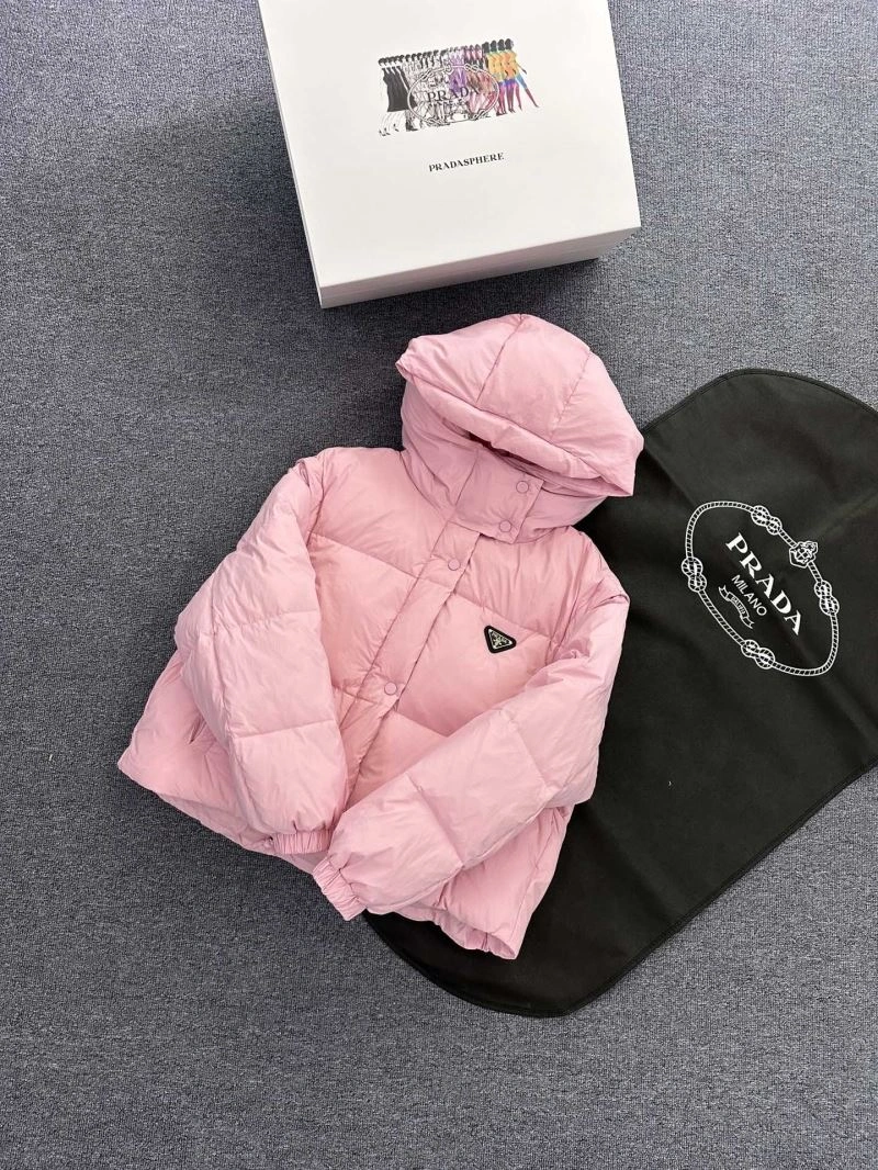 ZipUp Prada Down Jackets 172134