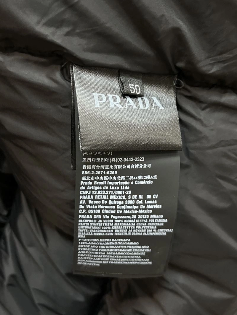 Prada Down Jackets WaterResistant 171839