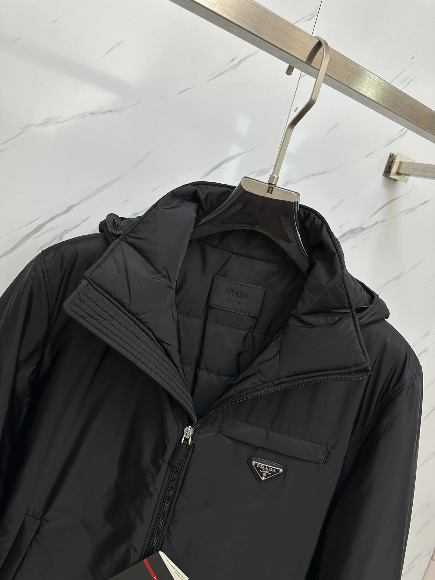 ZipUp Prada Down Jackets 172365