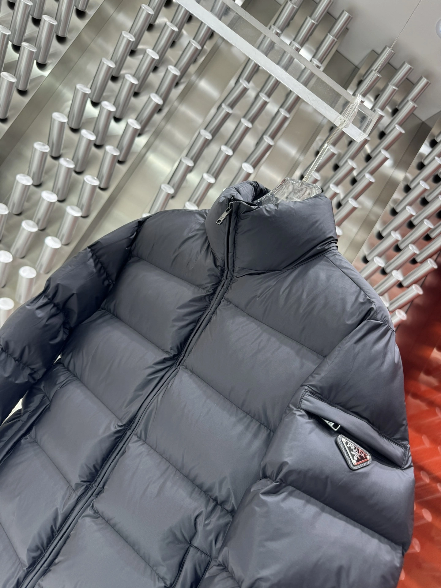 ZipUp Prada Down Jackets 172353