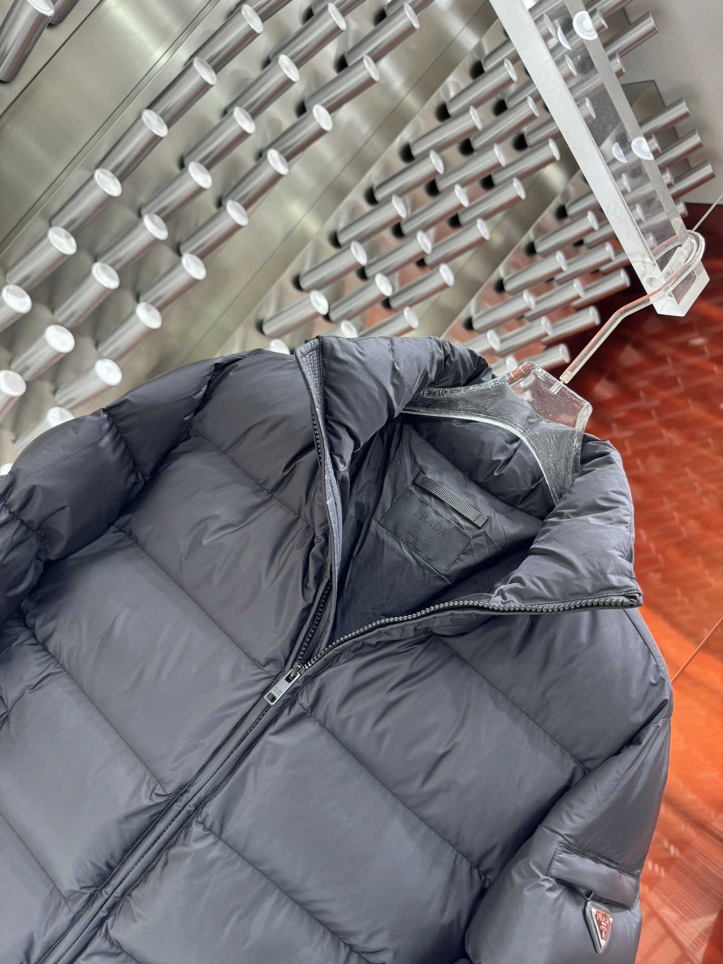 ZipUp Prada Down Jackets 172353