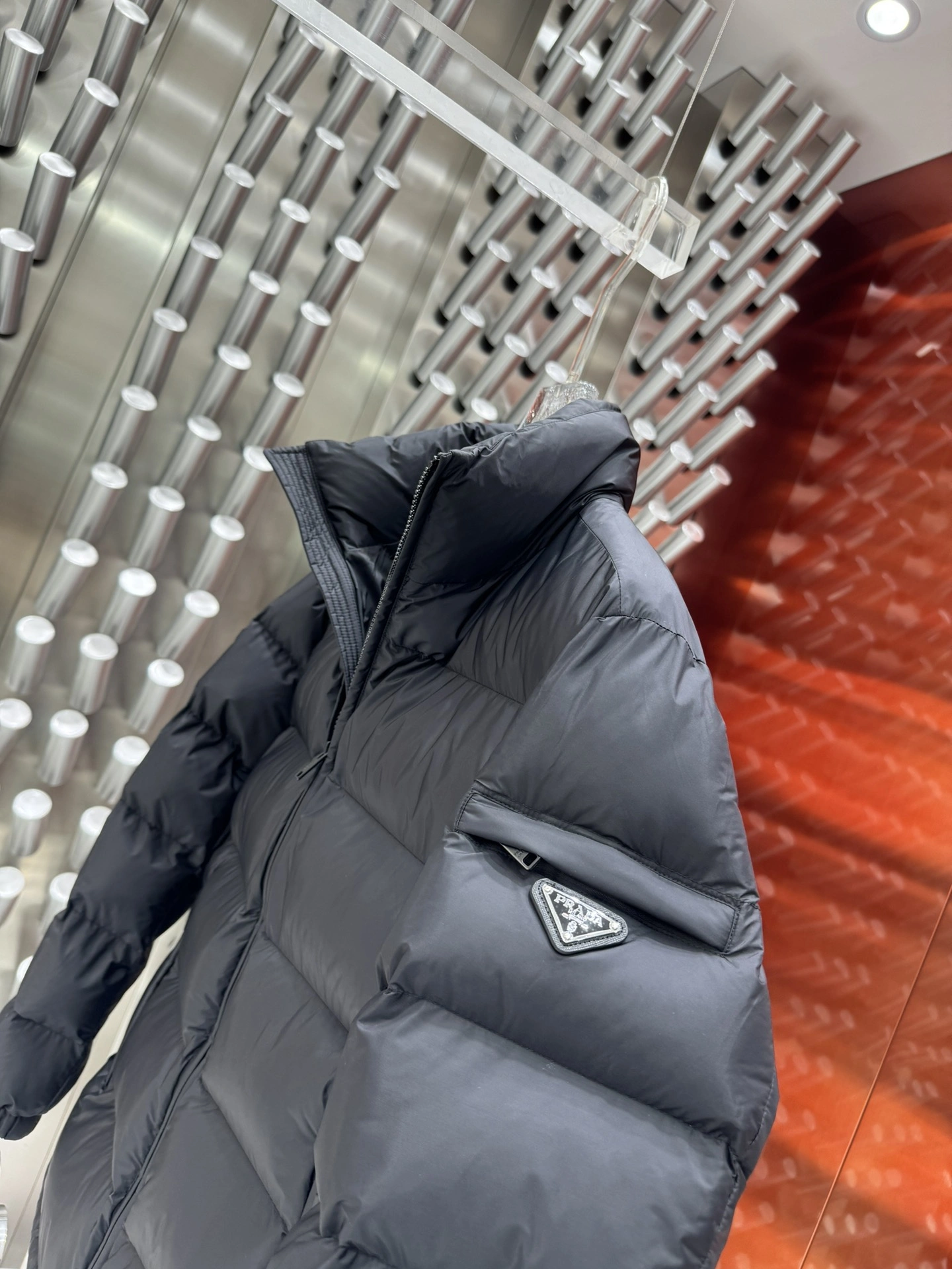 ZipUp Prada Down Jackets 172353