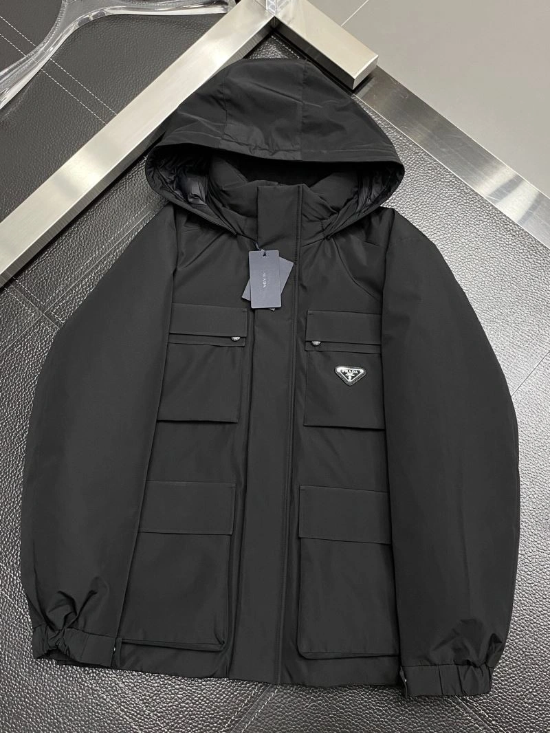 Stretchable Prada Down Jackets 172069