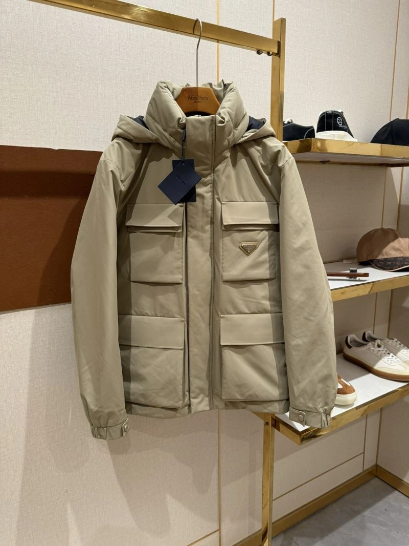 Prada Down Jackets SmoothTexture 172017