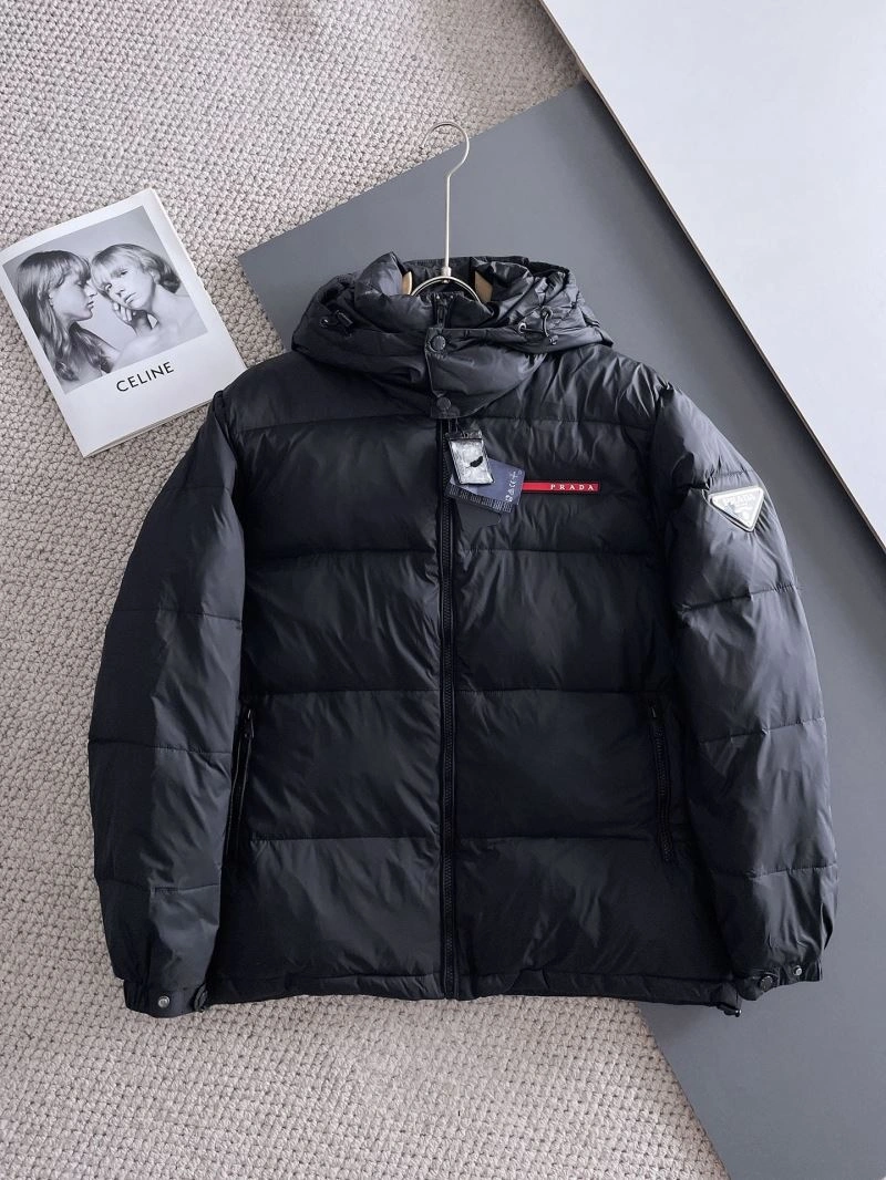 ZipUp Prada Down Jackets 171949