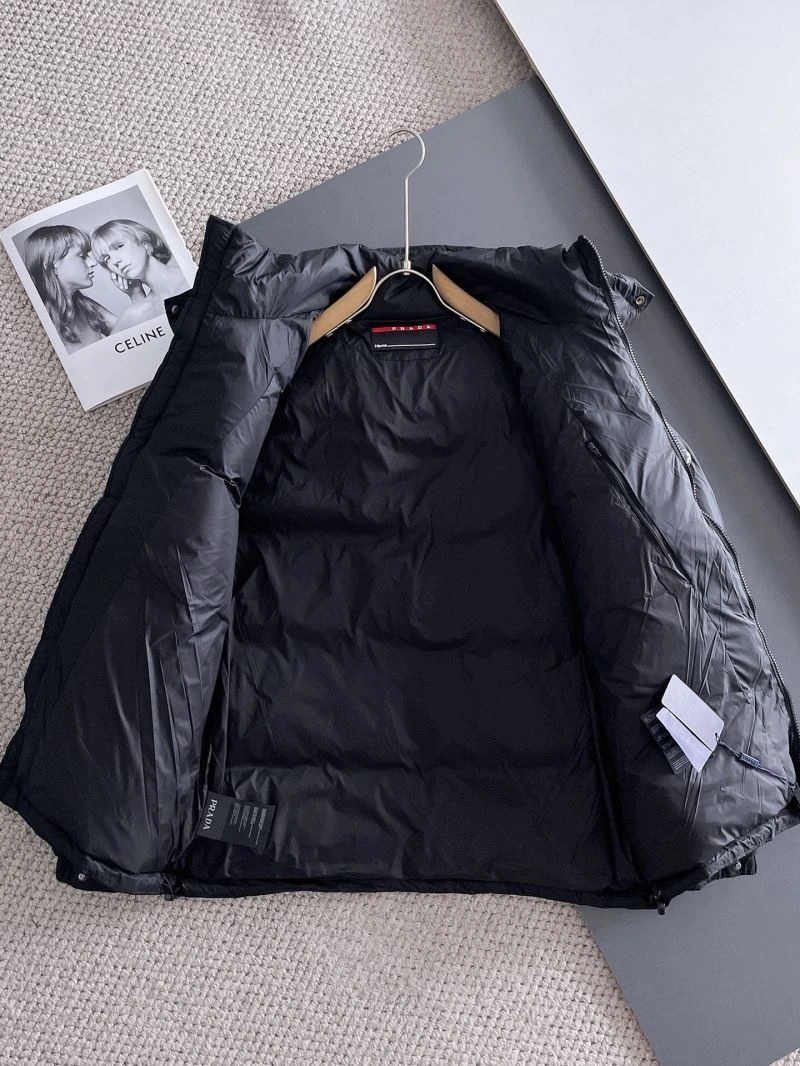 ZipUp Prada Down Jackets 171949