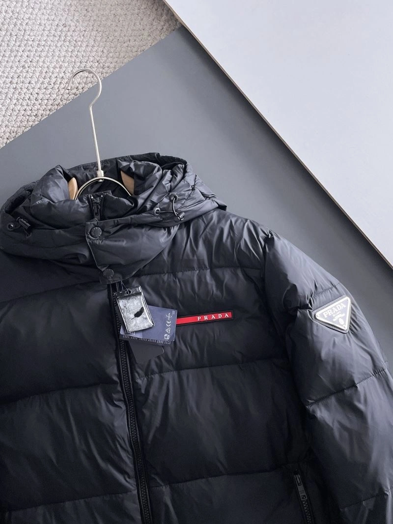 ZipUp Prada Down Jackets 171949