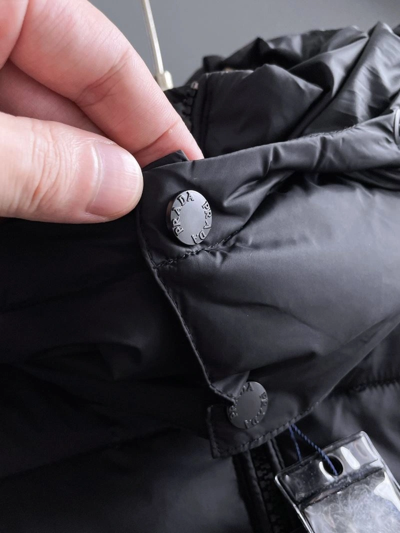 ZipUp Prada Down Jackets 171949