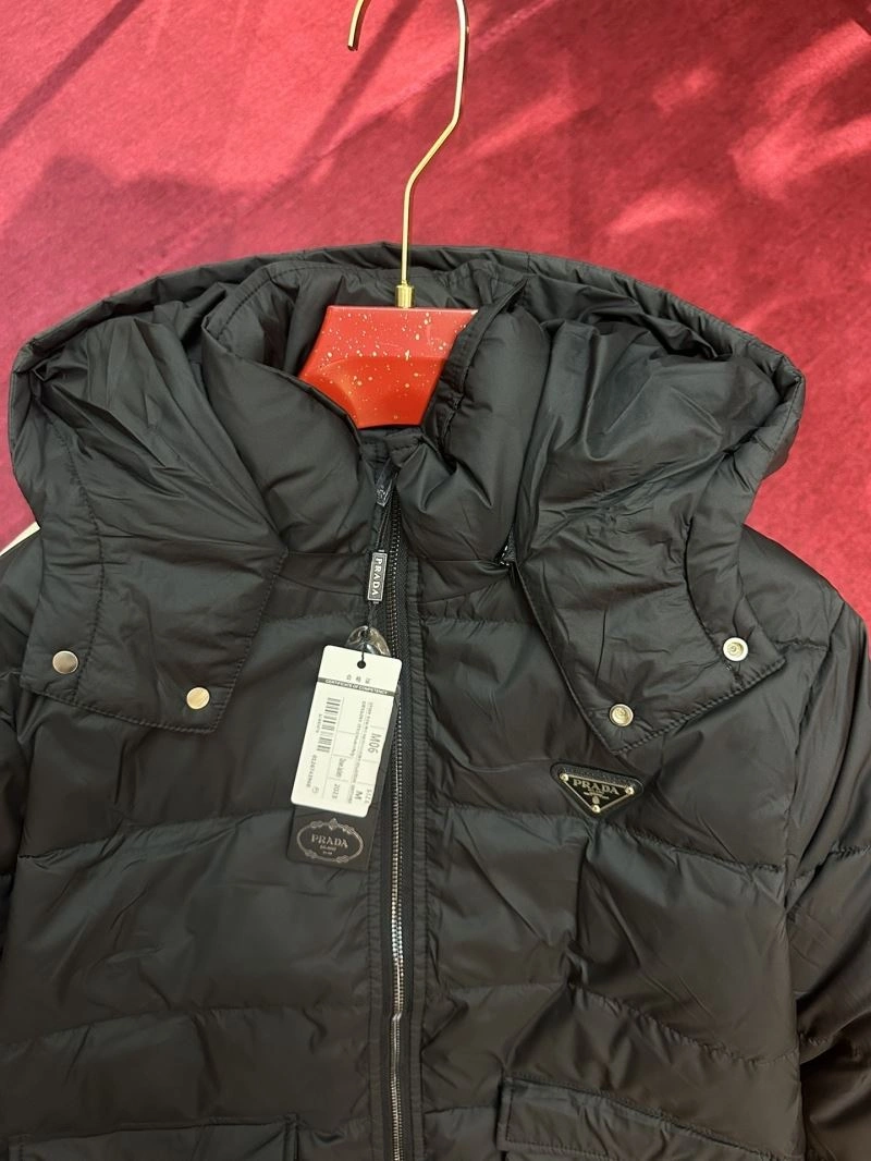 ZipUp Prada Down Jackets 171925