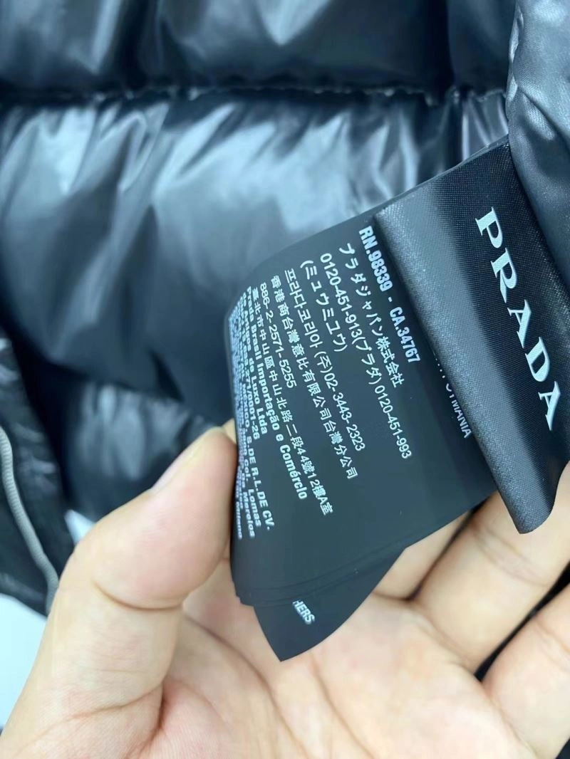 WaterResistant Prada Down Jackets 171912