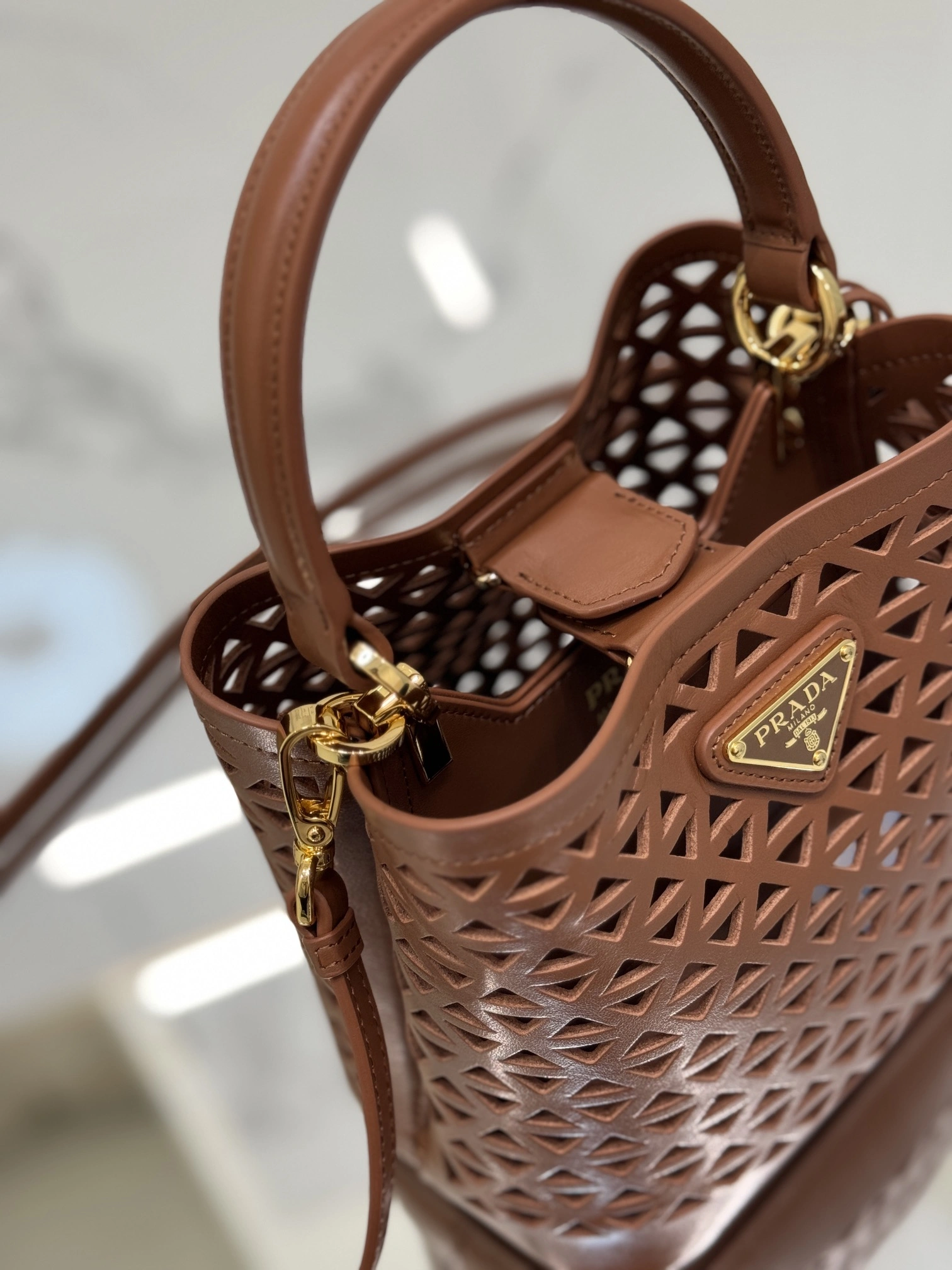 Seasonal Prada Drawstring Bags 73662