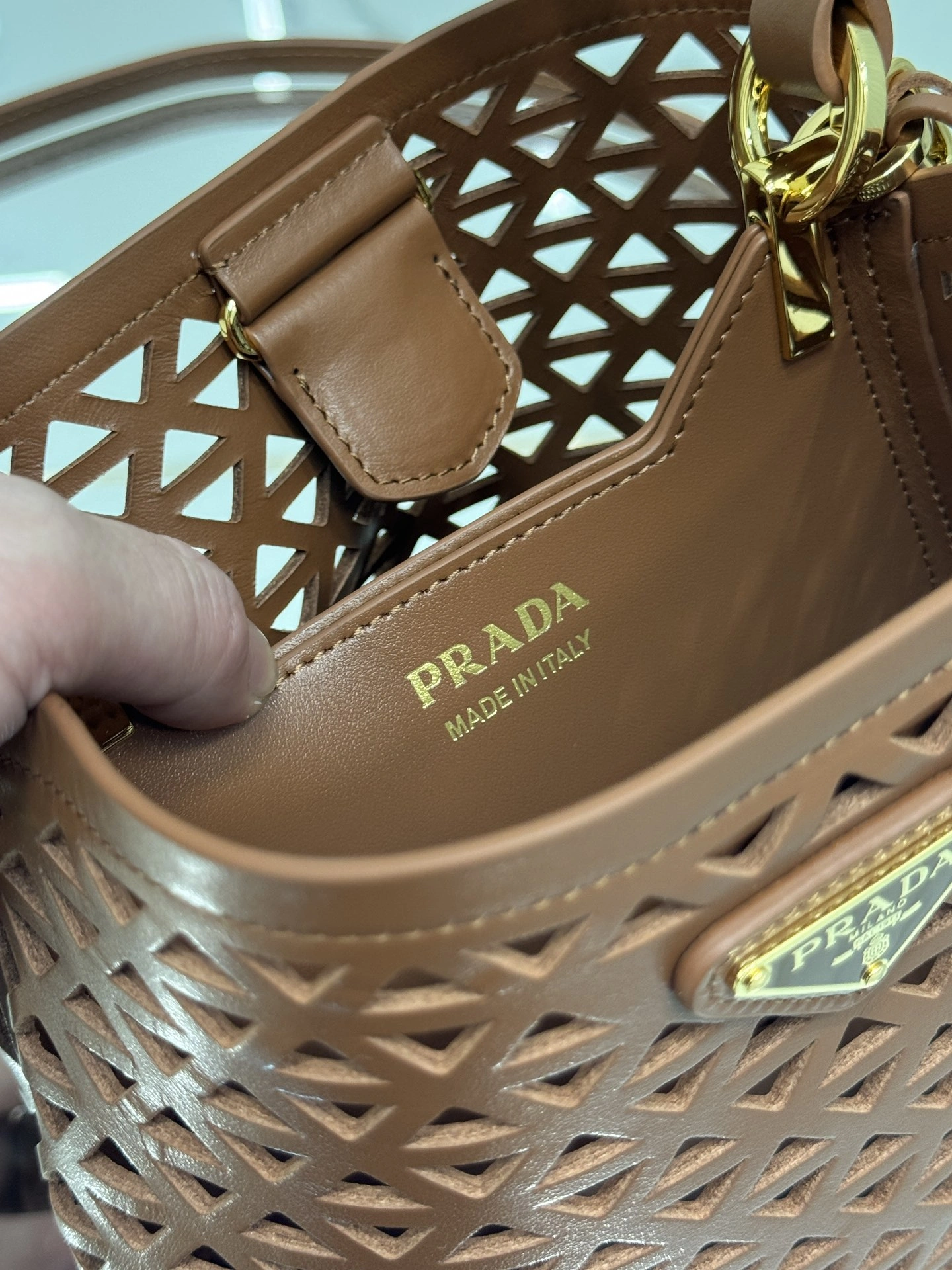 Seasonal Prada Drawstring Bags 73662
