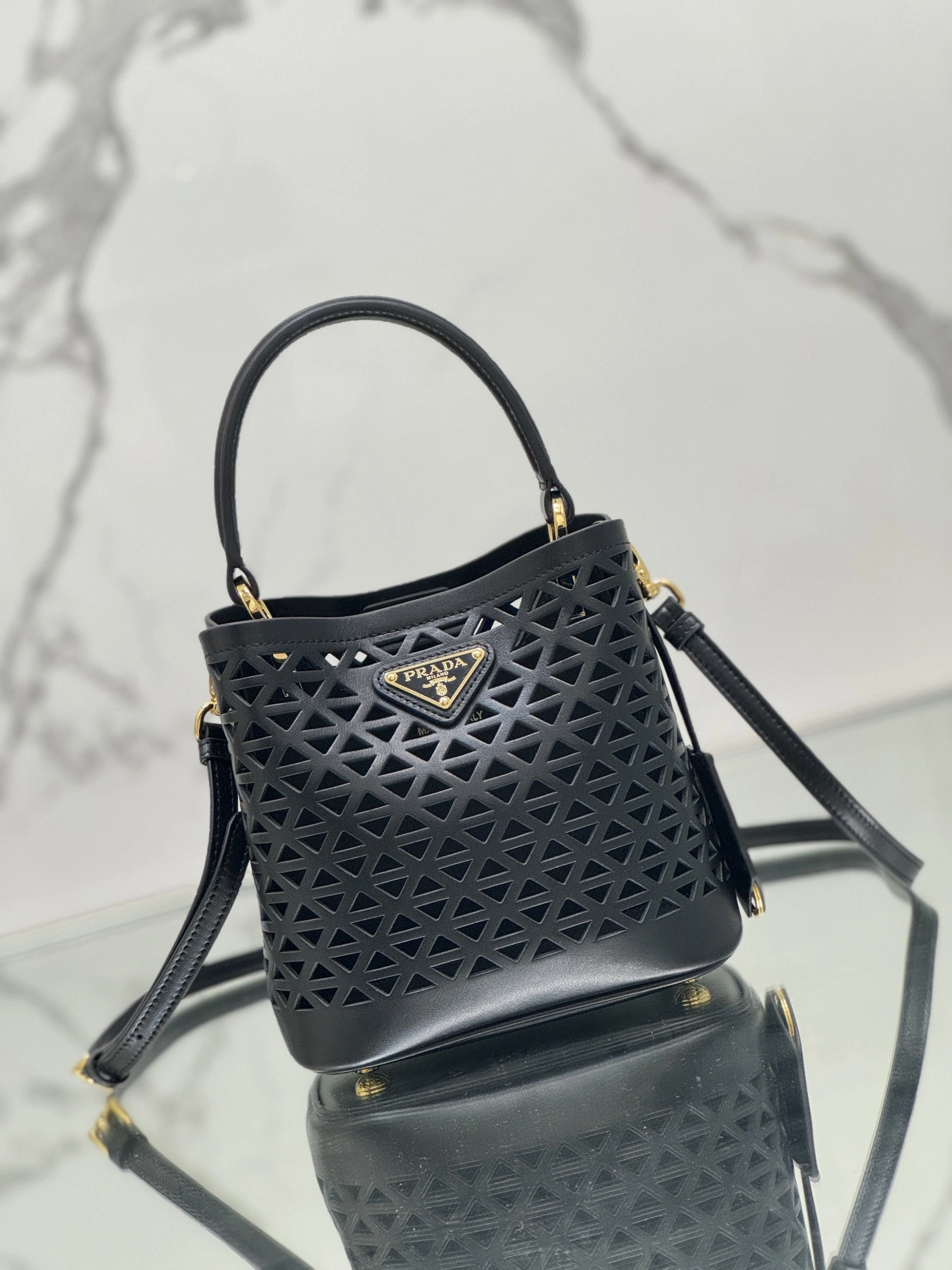 Prada Drawstring Bags MoistureWicking 73658