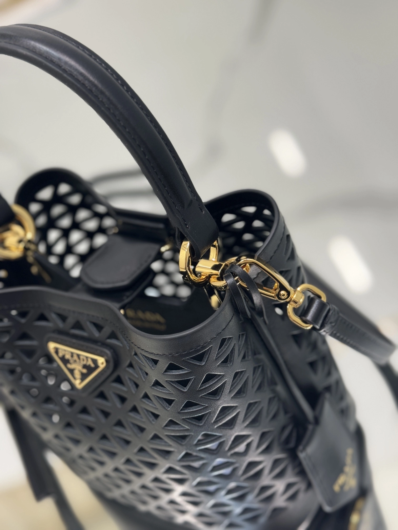 Prada Drawstring Bags MoistureWicking 73658