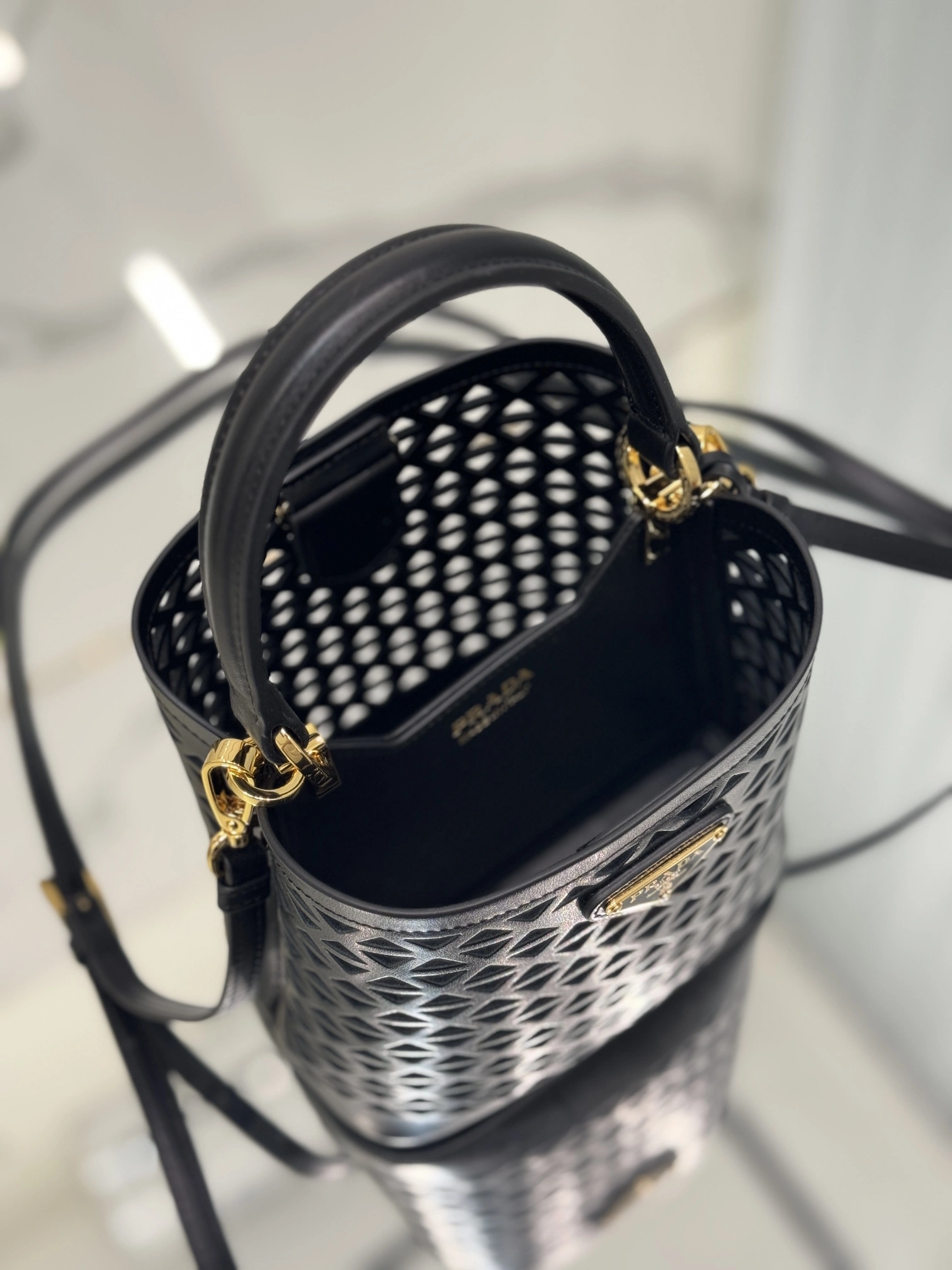 Prada Drawstring Bags MoistureWicking 73658