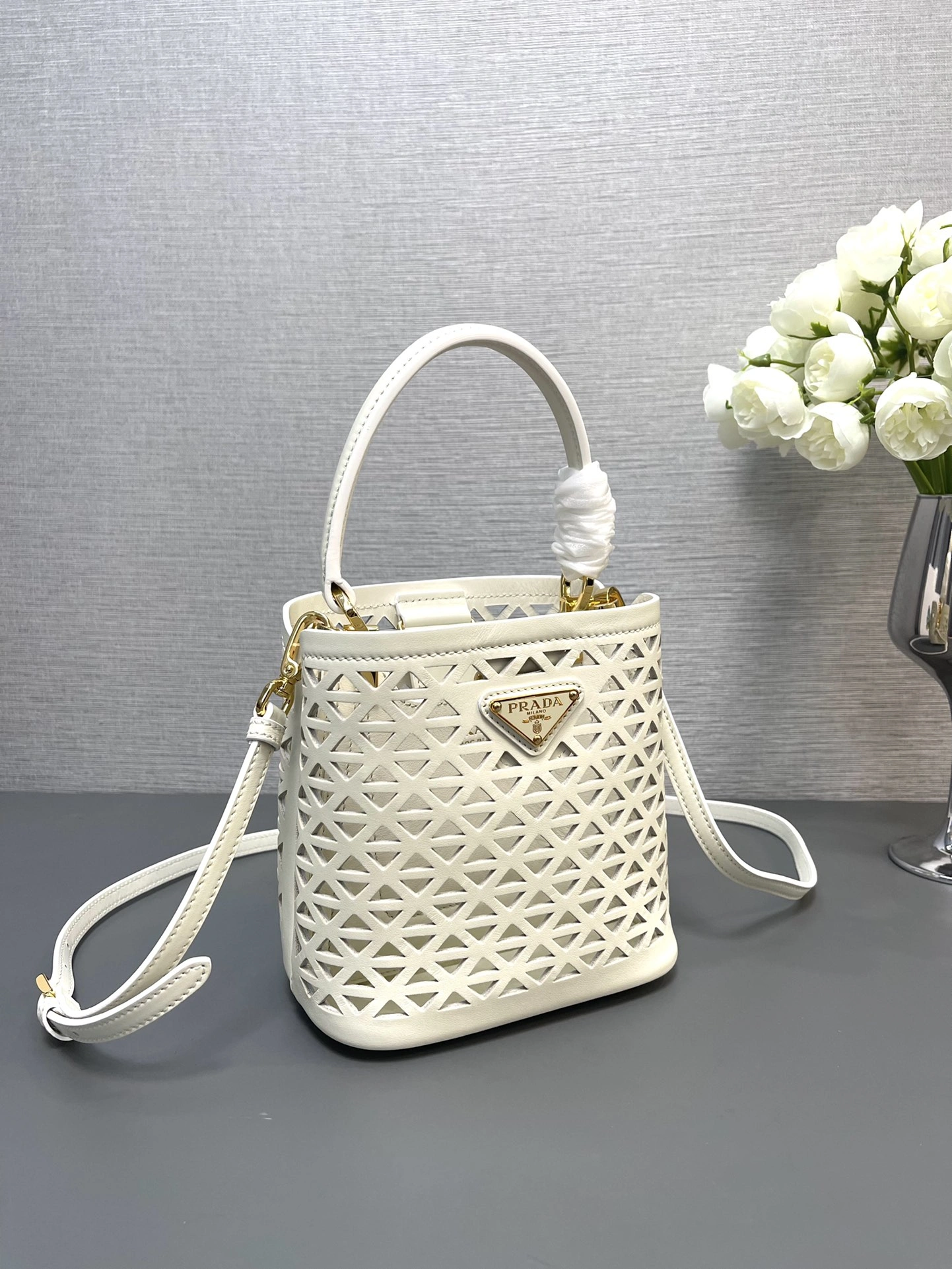 Prada Drawstring Bags Comfortable 73657