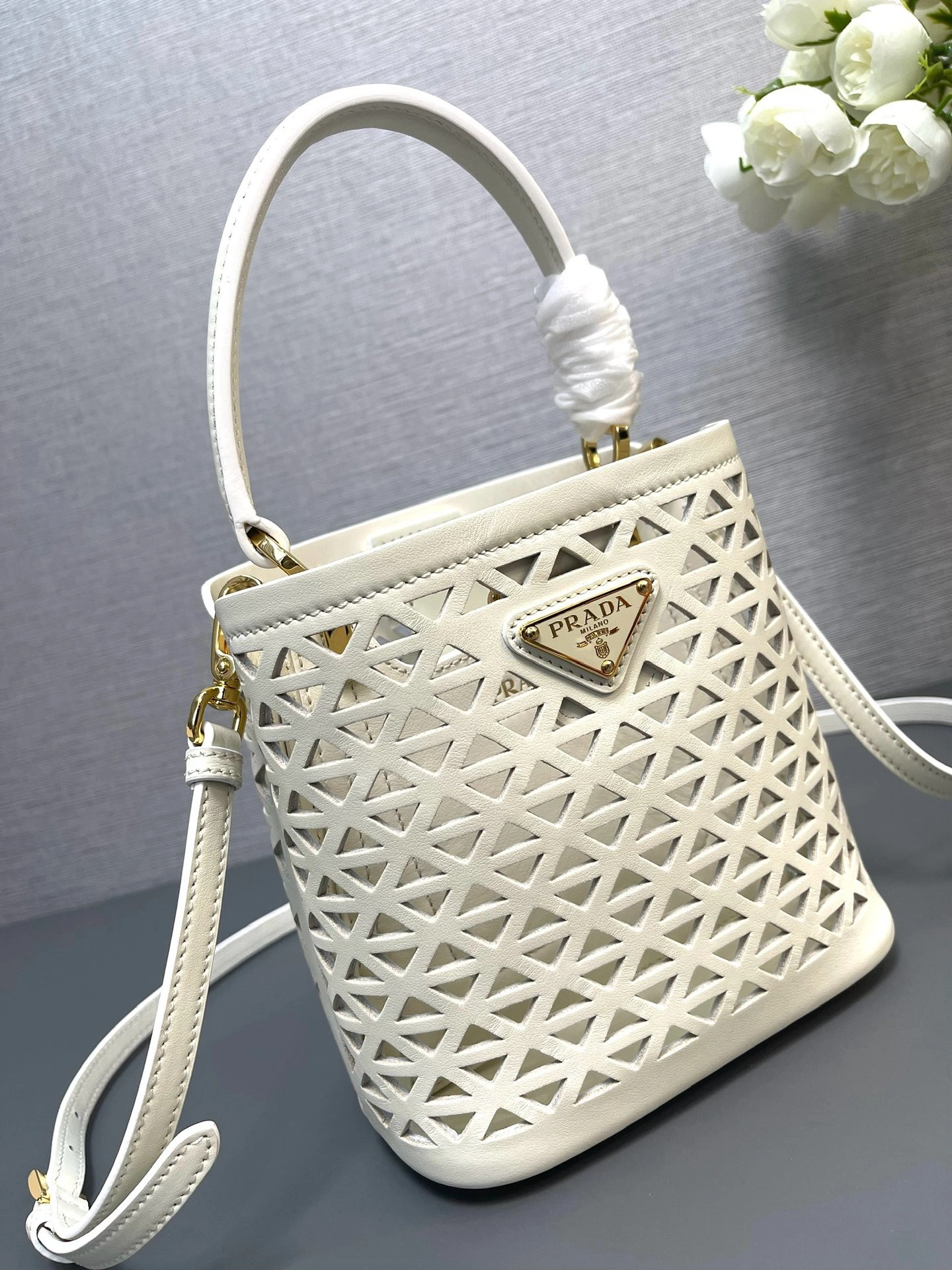 Prada Drawstring Bags Comfortable 73657