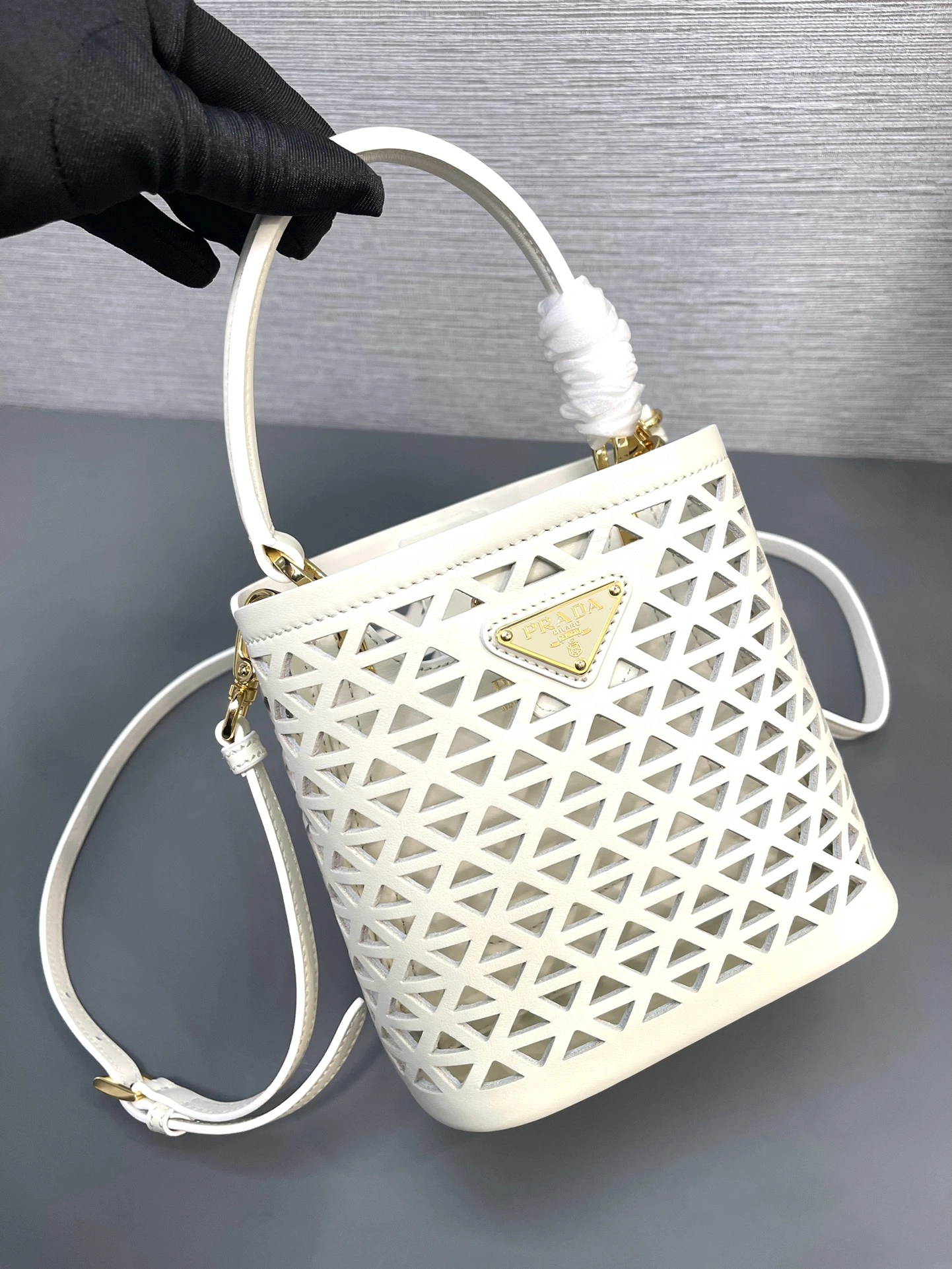 Prada Drawstring Bags Comfortable 73657