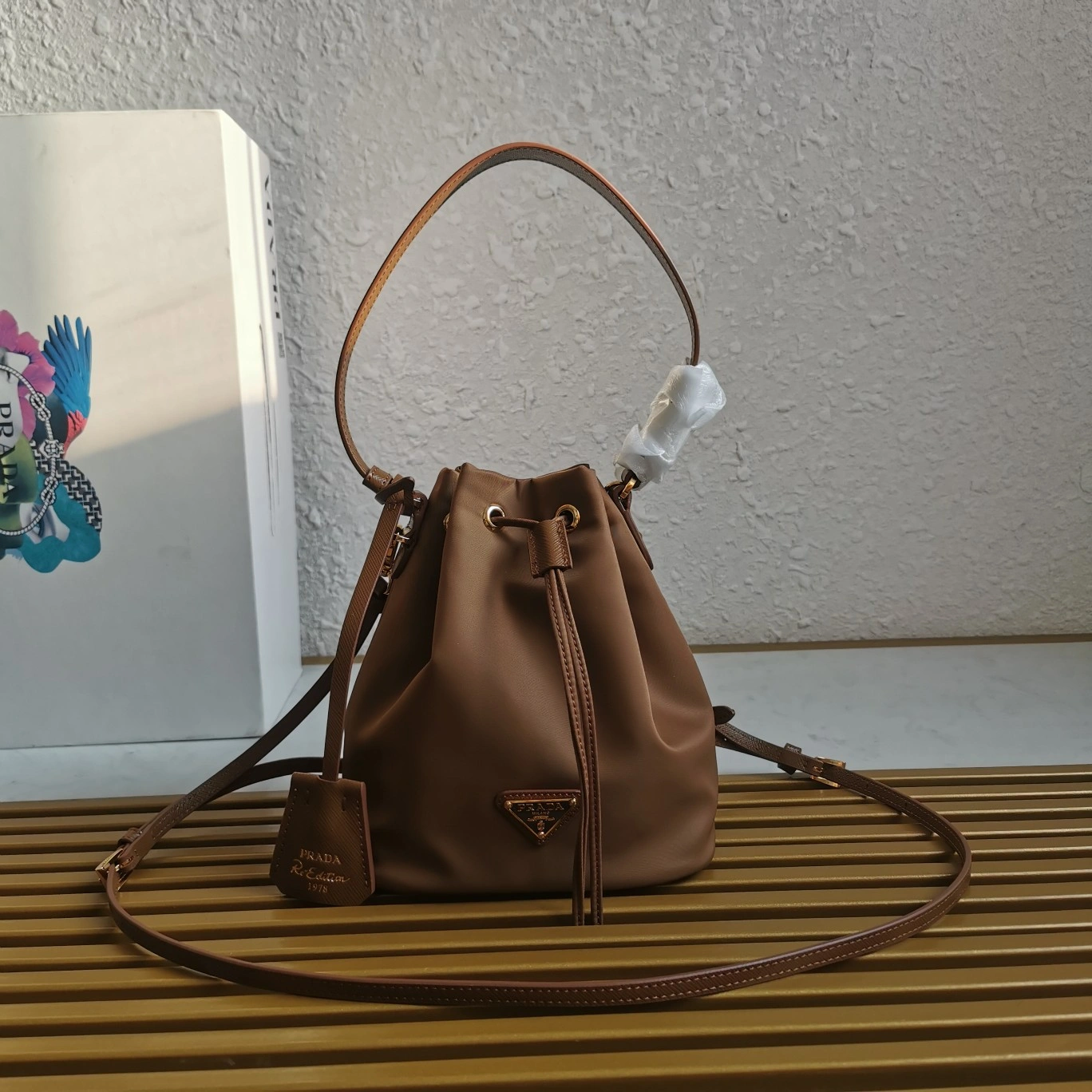 Tailored Prada Drawstring Bags 73628