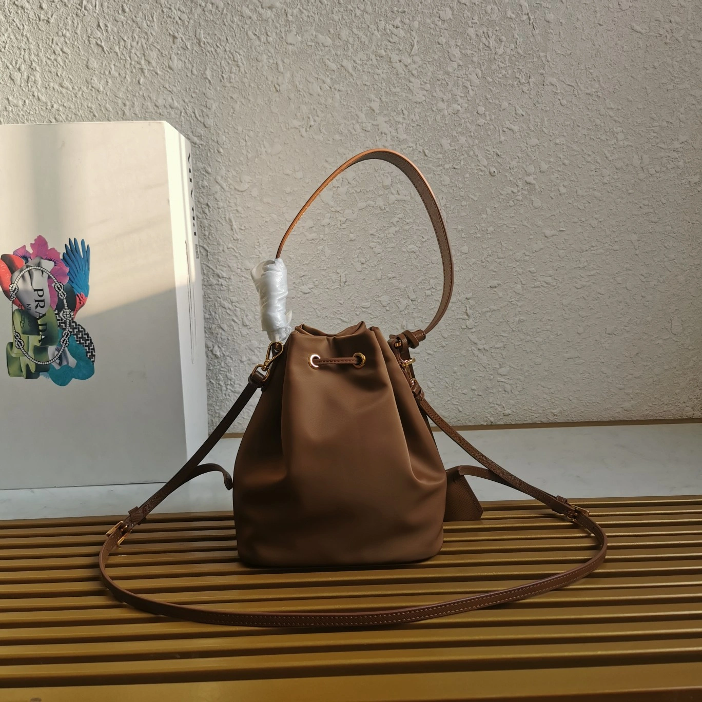 Tailored Prada Drawstring Bags 73628