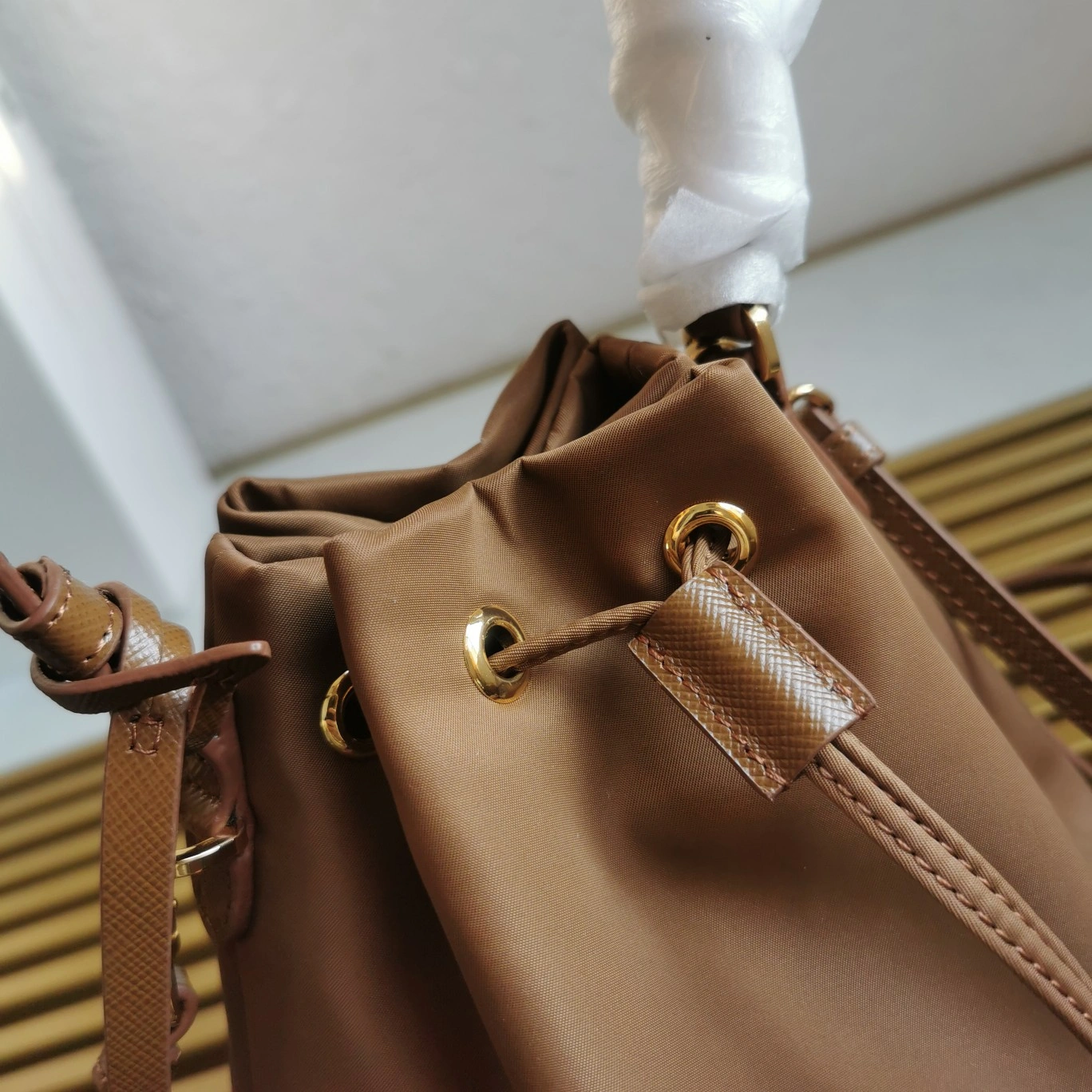 Tailored Prada Drawstring Bags 73628