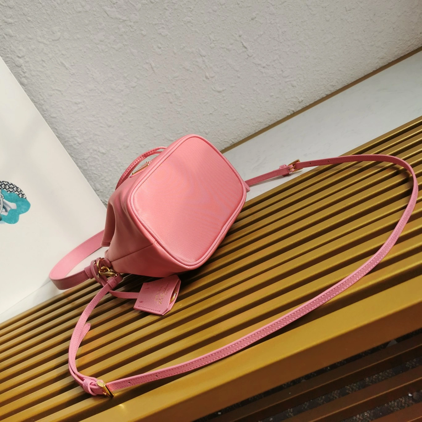 Bold Prada Drawstring Bags 73626