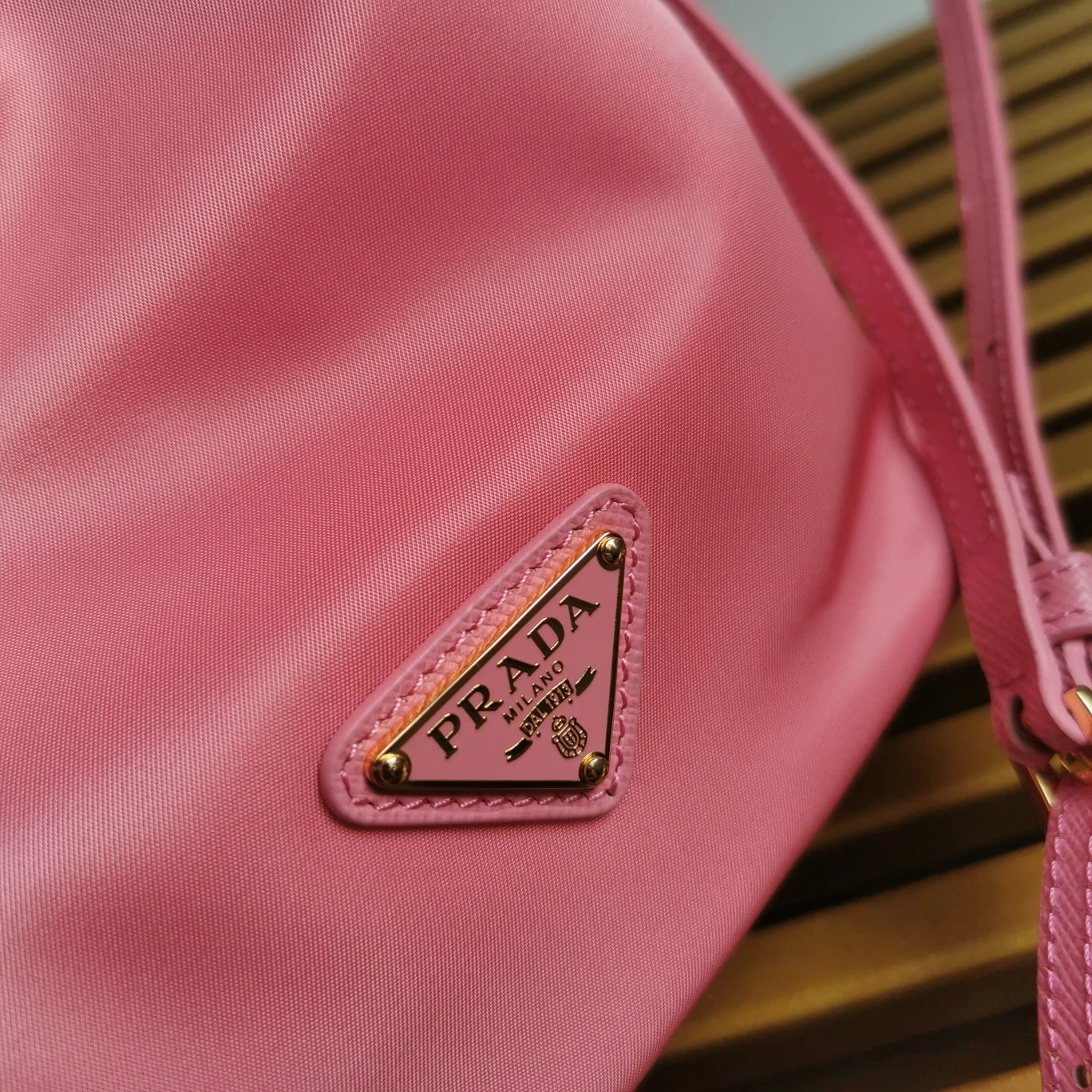 Bold Prada Drawstring Bags 73626