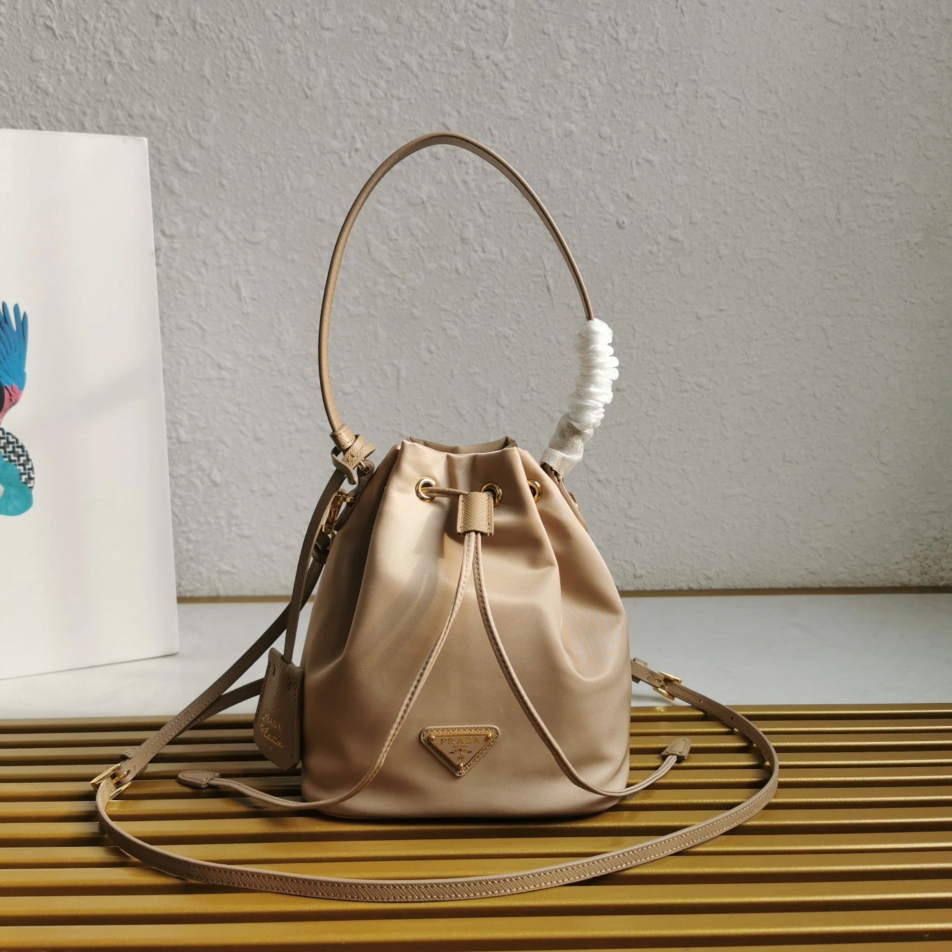 Prada Drawstring Bags Elegant 73624