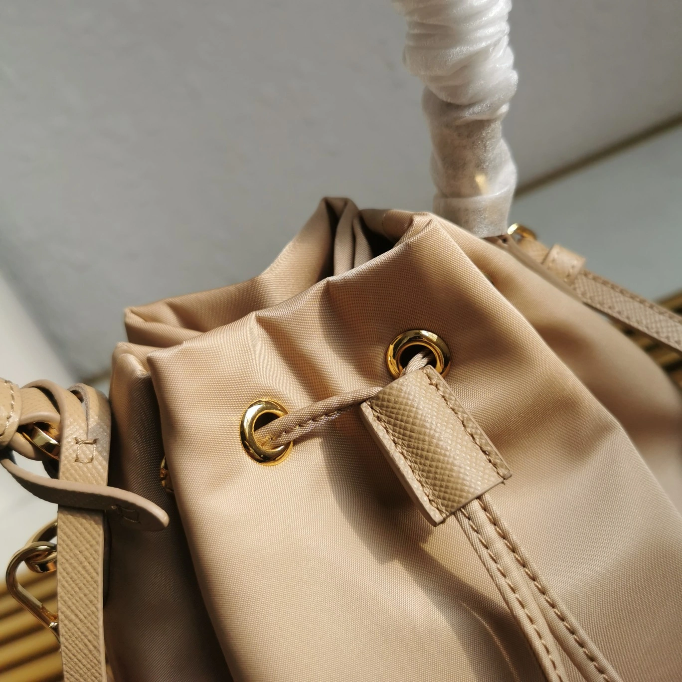 Prada Drawstring Bags Elegant 73624