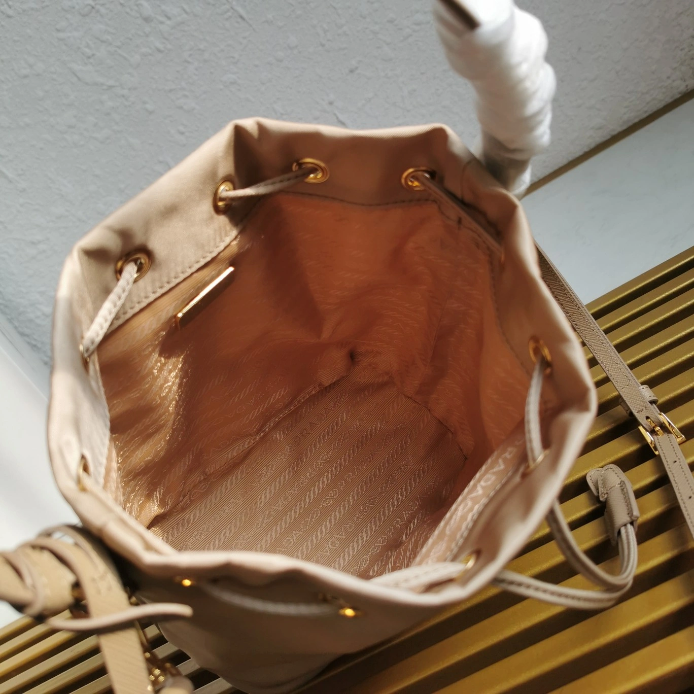 Prada Drawstring Bags Elegant 73624