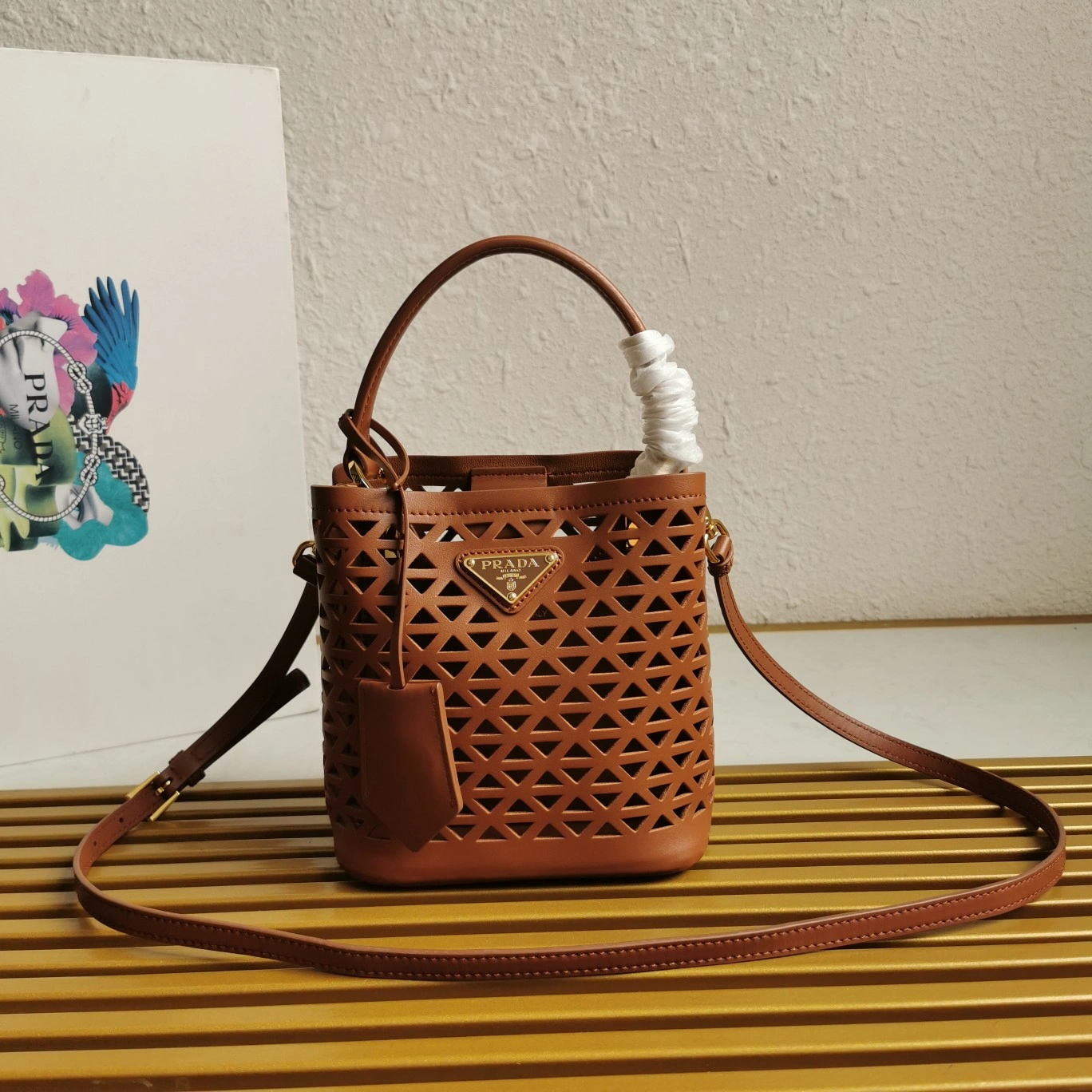 Tailored Prada Drawstring Bags 73621