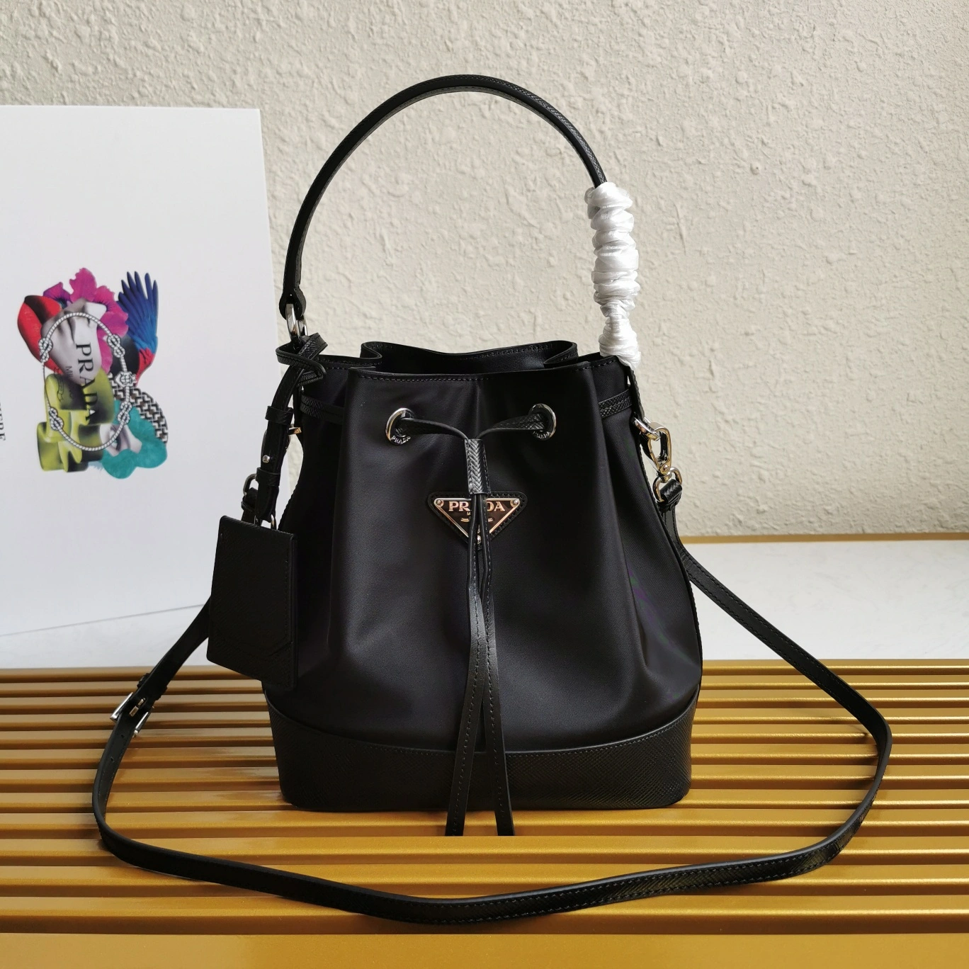 Prada Drawstring Bags HighQuality 71680