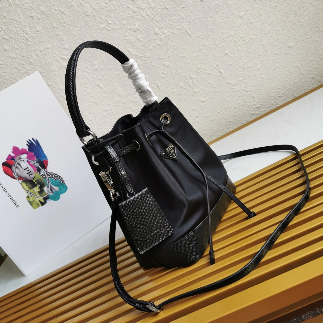Prada Drawstring Bags HighQuality 71680