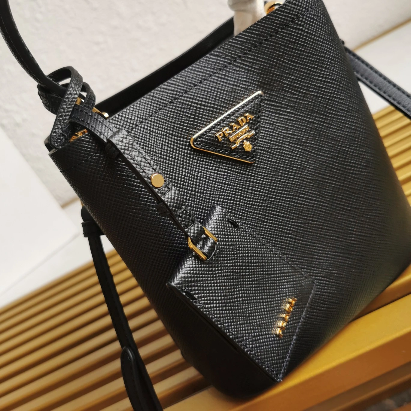 Compact Prada Drawstring Bags 71606
