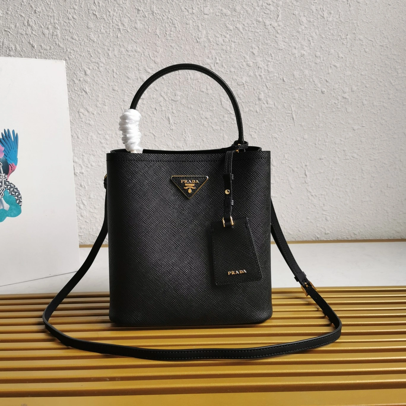 Prada Drawstring Bags Versatile 71602