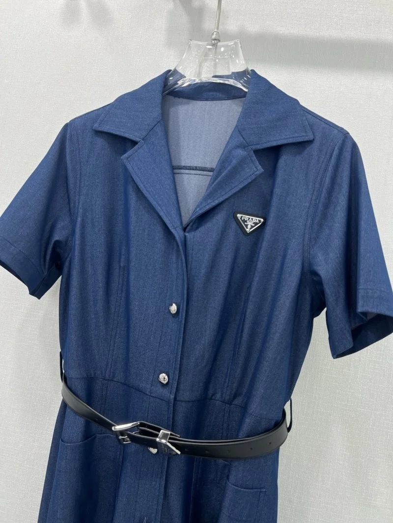 Prada Dress ZipUp 166197