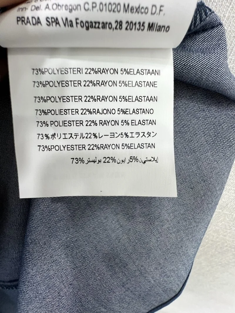 Prada Dress ZipUp 166197