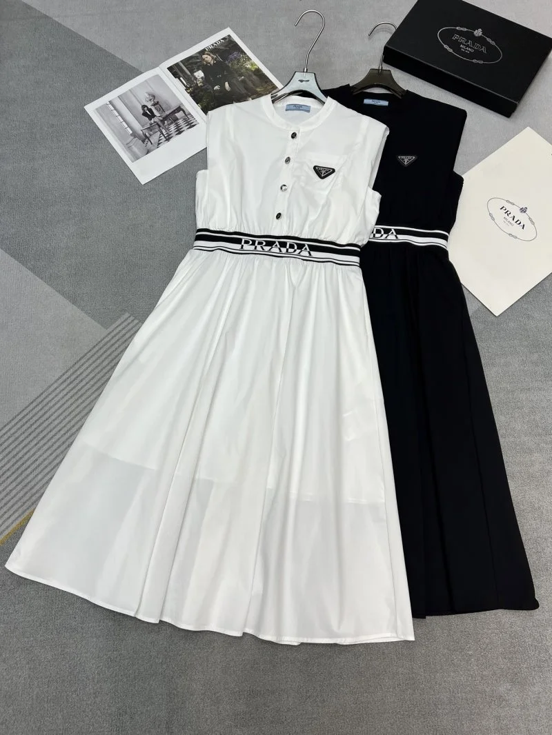 Prada Dress Breathable 166250