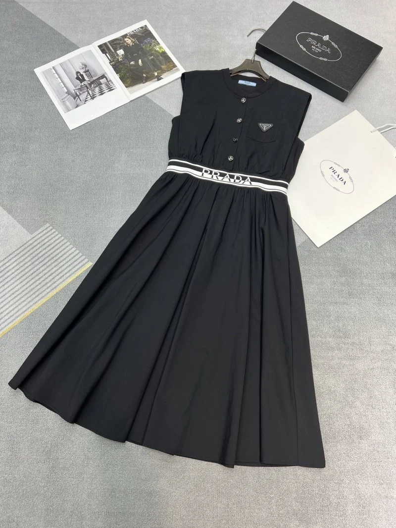 Prada Dress Breathable 166250