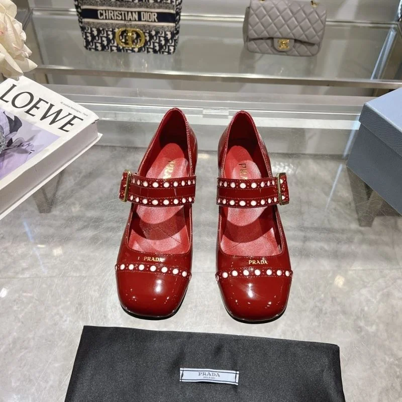 Seasonal Prada Heeled Shoes 34215