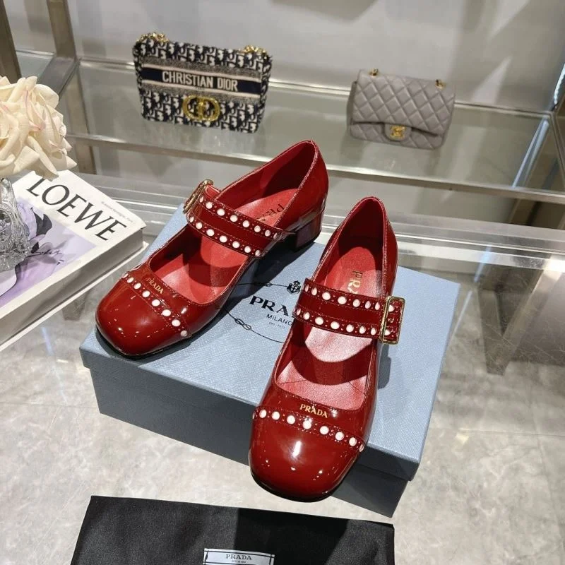 Seasonal Prada Heeled Shoes 34215