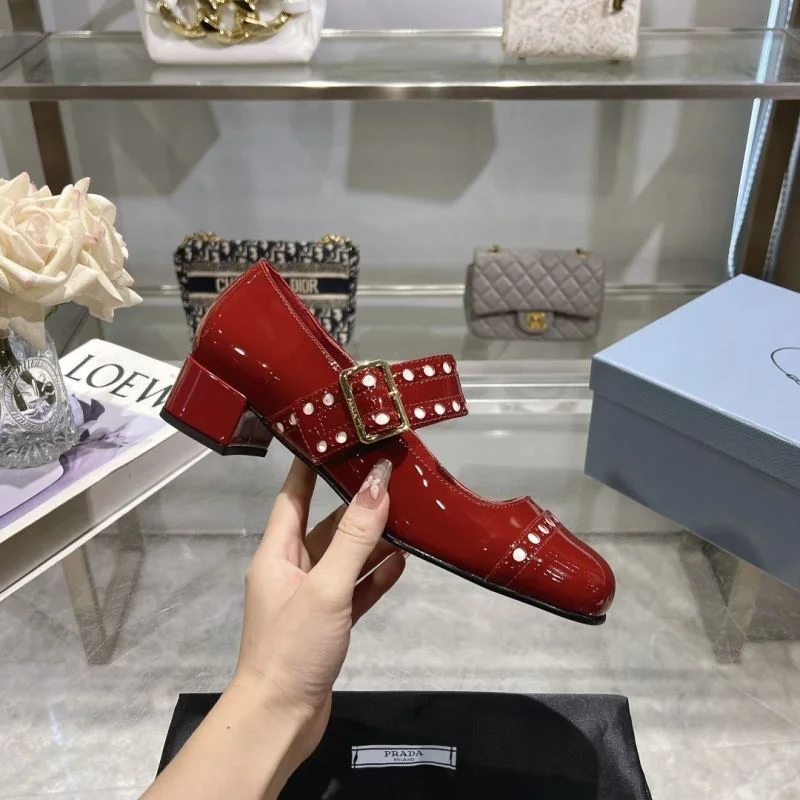Seasonal Prada Heeled Shoes 34215