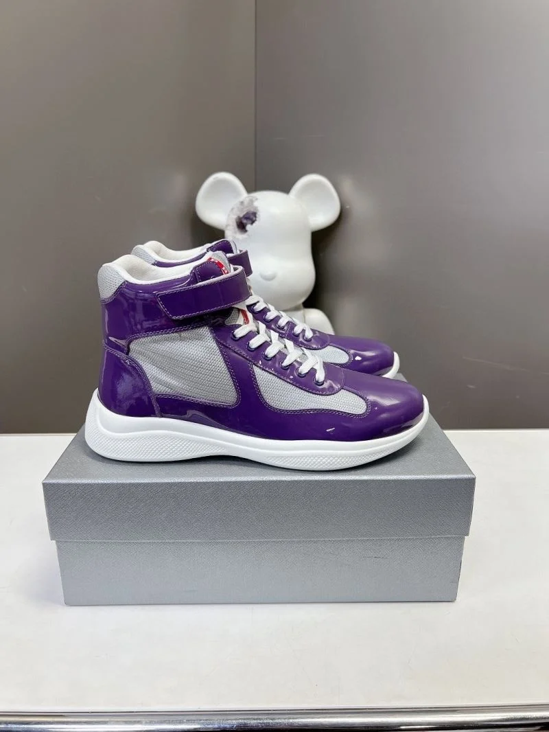 Prada High Shoes Colorful 34011
