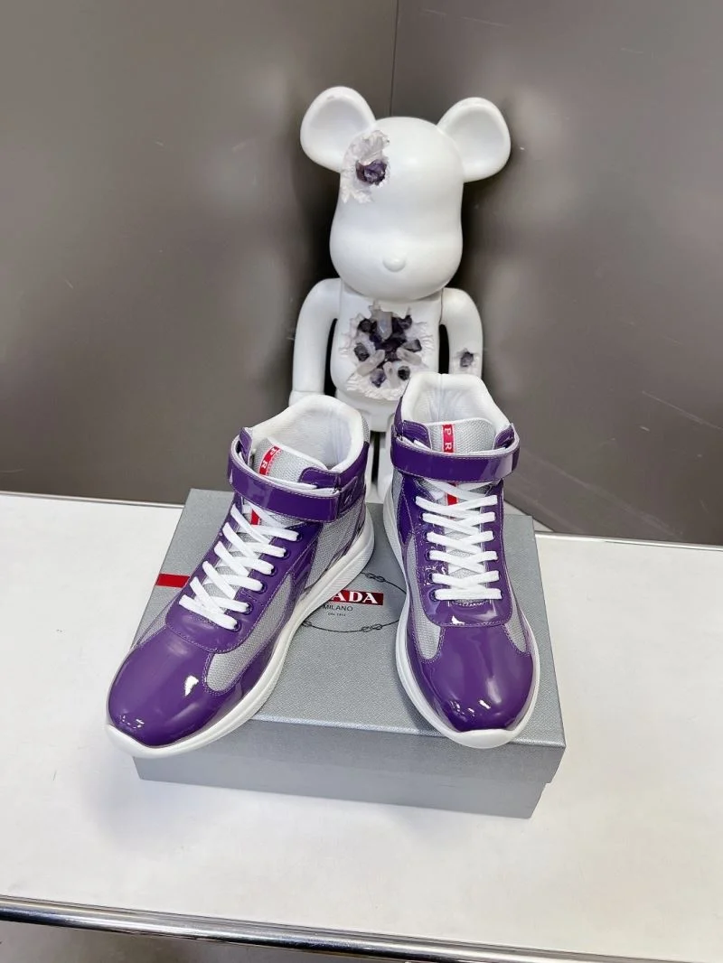 Prada High Shoes Colorful 34011