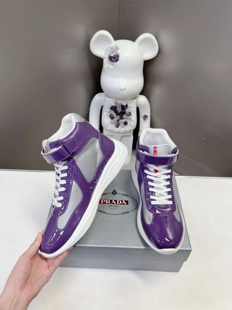 Prada High Shoes Colorful 34011