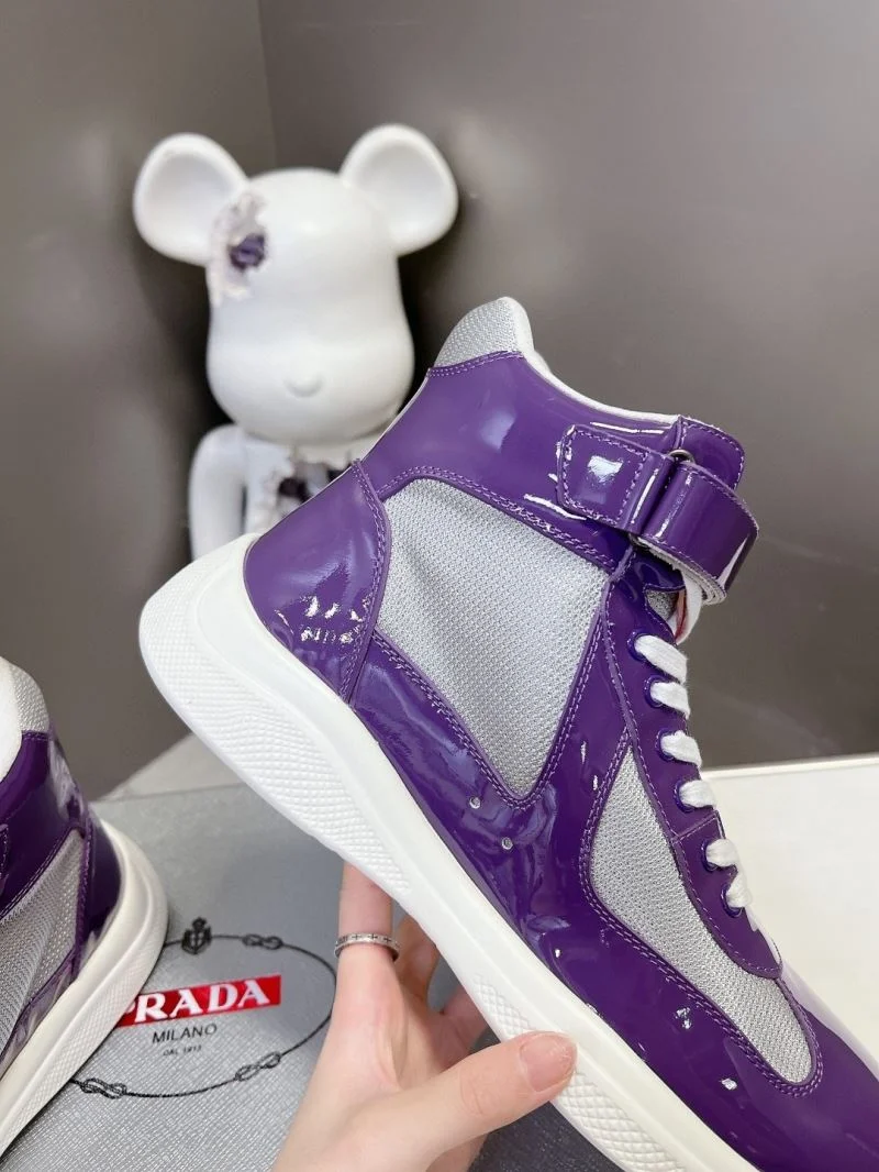 Prada High Shoes Colorful 34011