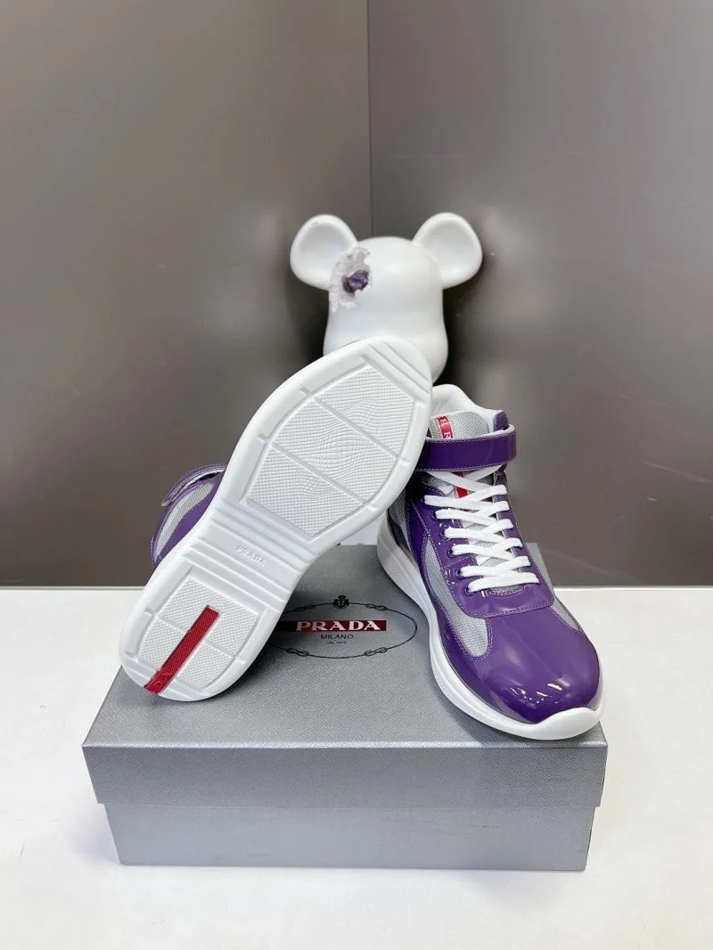 Prada High Shoes Colorful 34011