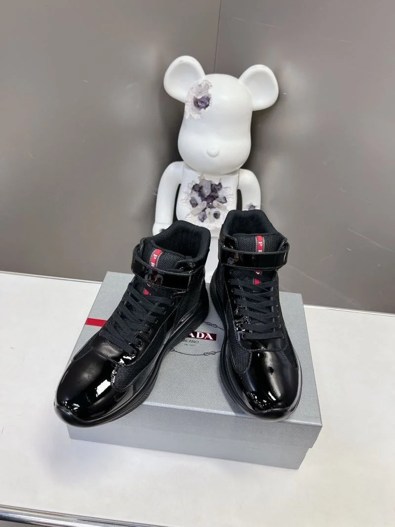 Bright Prada High Shoes 33991